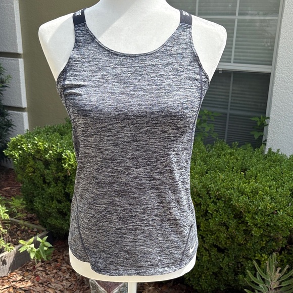 Nike Women's Black and White Tank Top - Picture 3 of 11